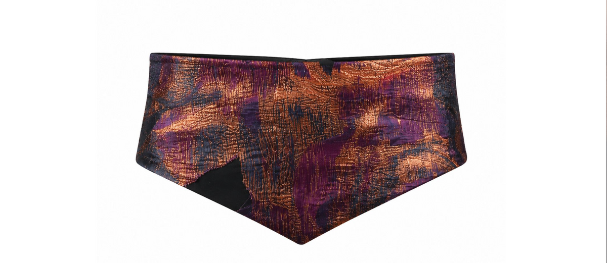 Fajin de tela estampado