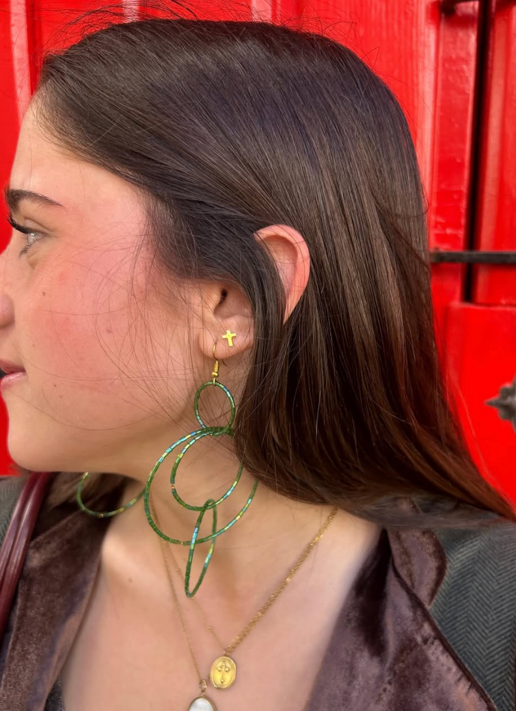 Pendientes Matcha